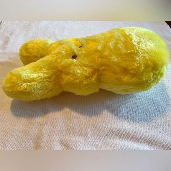Peeps. Shaggy Yellow 15” Plush Bunny NWT - Picture 9 of 14